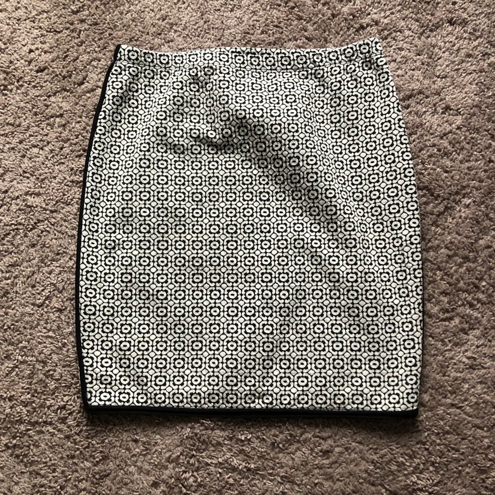 Black white super cute pencil skirt from TJ Maxx